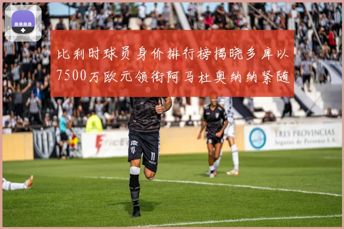 比利时球员身价排行榜揭晓多库以7500万欧元领衔阿马杜奥纳纳紧随其后